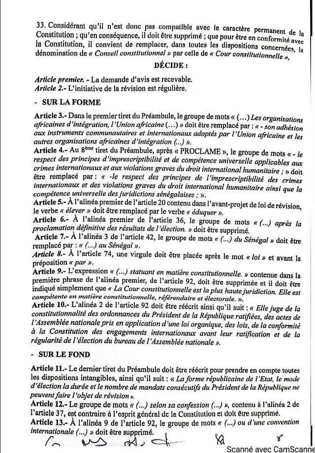 IMG-20260601-WA0243 Réforme du Conseil constitutionnel : les 7 sages répondent au président Diomaye